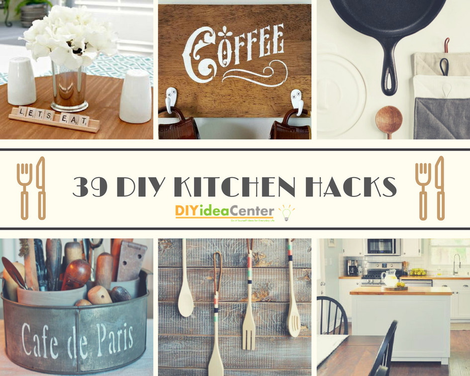 Best ideas about DIY Kitchen Hacks
. Save or Pin 39 DIY Kitchen Hacks Now.