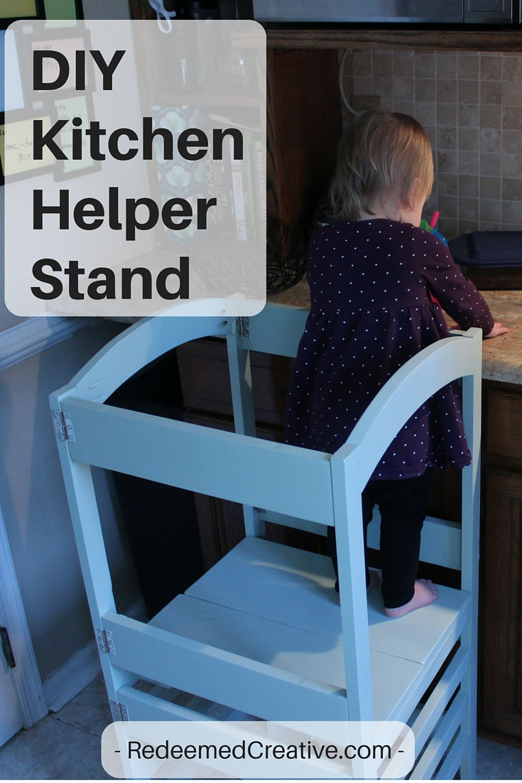 Best ideas about DIY Kitchen Helper
. Save or Pin DIY Kitchen Helper Stand – Redeemed Creative Now.