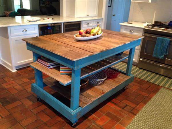 Best ideas about DIY Kitchen Island Bar
. Save or Pin DIY Pallet Kitchen Island or Hutch TV Stand Now.