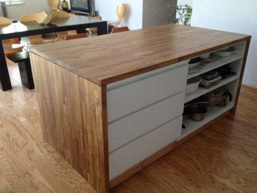 Best ideas about DIY Kitchen Island Ikea
. Save or Pin 17 Creative DIY IKEA Malm Dresser Renovations Shelterness Now.