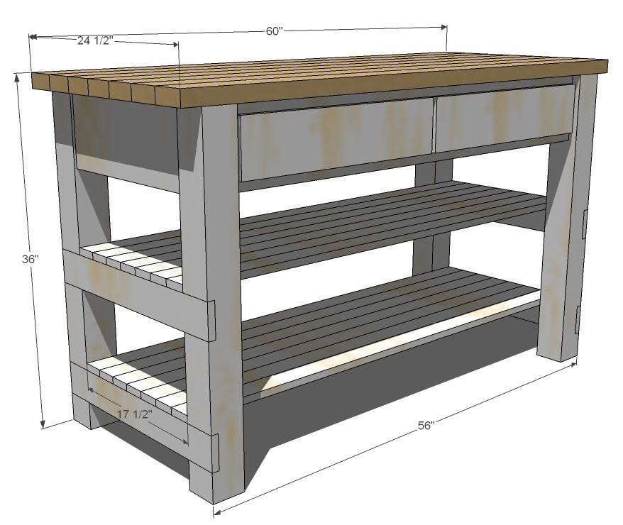 Best ideas about DIY Kitchen Island Plans
. Save or Pin Ana White Now.