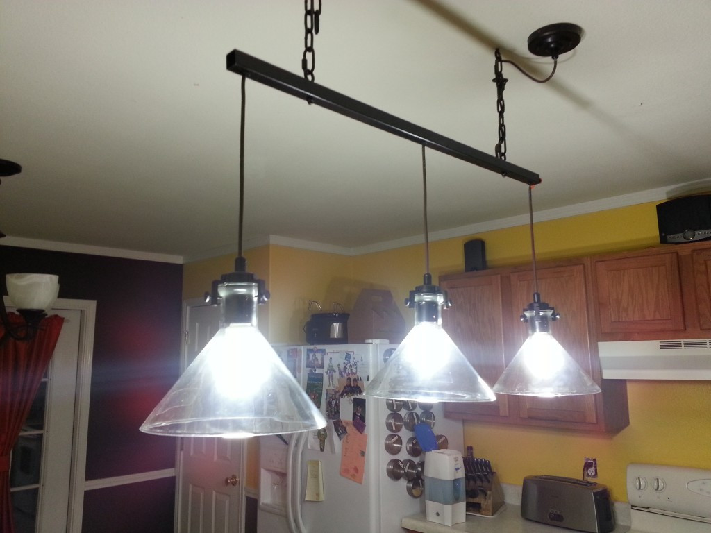 Best ideas about DIY Kitchen Lighting
. Save or Pin DIY Kitchen Island Lighting Final Almost – TermiteWerksfo Now.