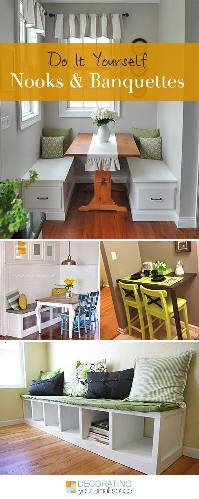 Best ideas about DIY Kitchen Nook
. Save or Pin DIY Nooks and Banquettes • Ideas & Tutorials • Build your Now.