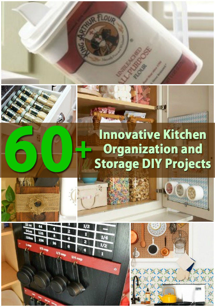 Best ideas about DIY Kitchen Organizing
. Save or Pin 60 Innovative Kitchen Organization and Storage DIY Now.