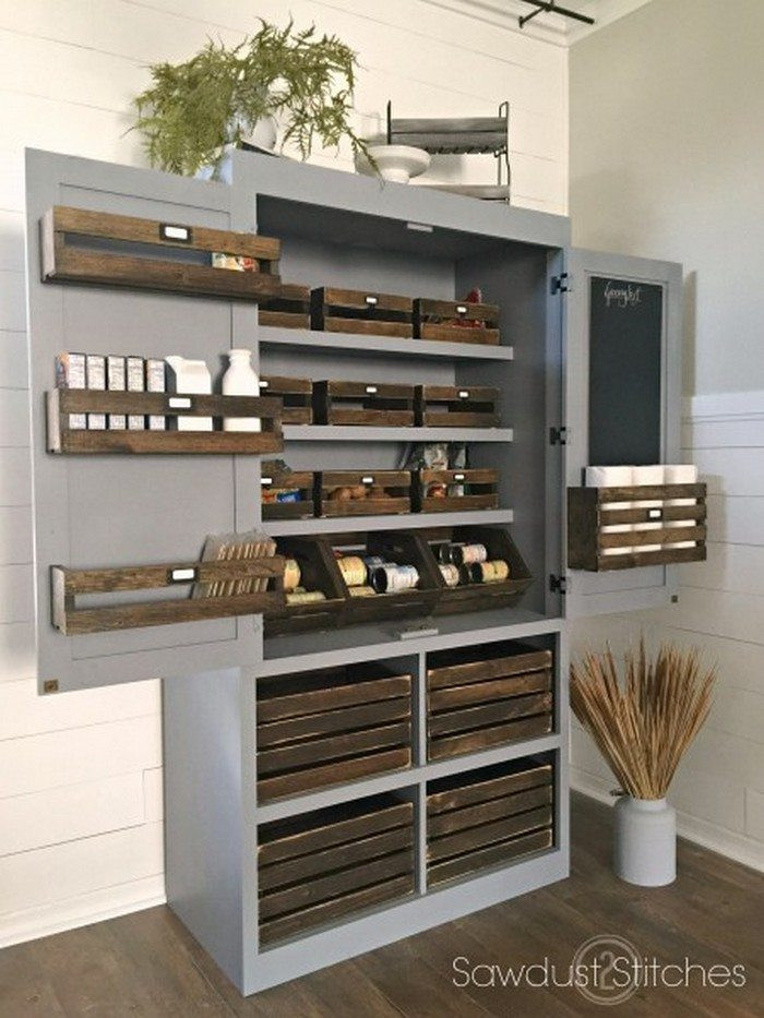 Best ideas about DIY Kitchen Pantry
. Save or Pin Build a freestanding pantry Now.