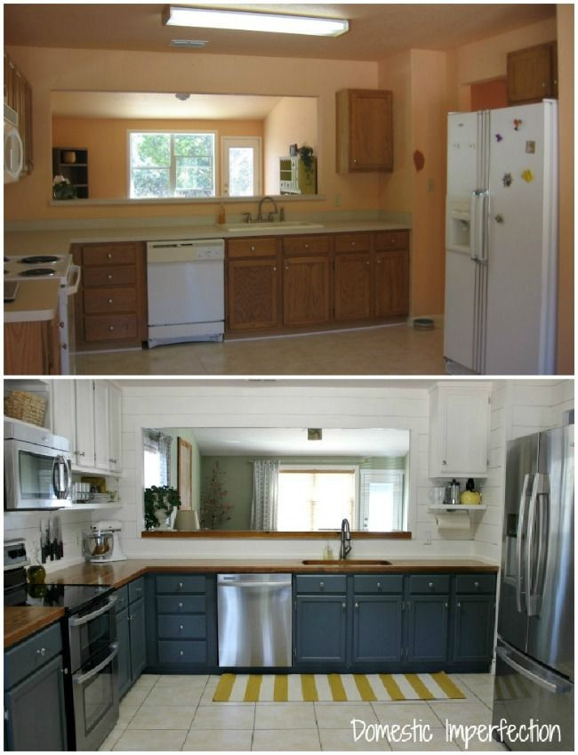 Best ideas about DIY Kitchen Remodel On A Budget
. Save or Pin 20 Small Kitchen Renovations Before and After DIY Now.