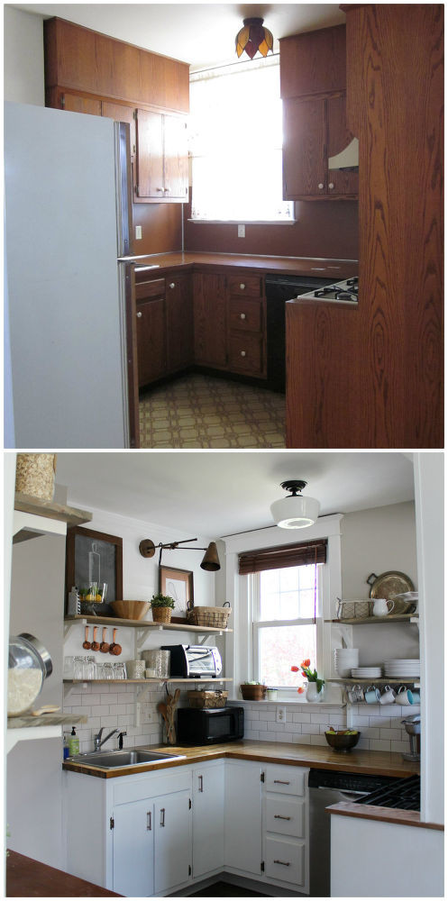 Best ideas about DIY Kitchen Remodel On A Budget
. Save or Pin DIY Kitchen Remodel on a Tight Bud Now.
