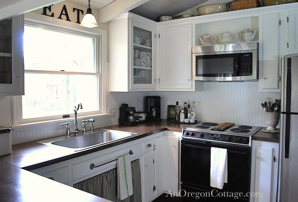 Best ideas about DIY Kitchen Renovations
. Save or Pin DIY Kitchen Remodel From 80 s Ranch to Farmhouse Fresh Now.