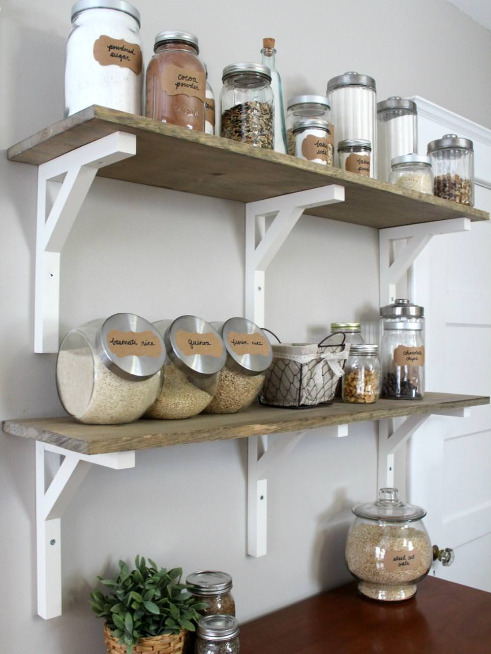 Best ideas about DIY Kitchen Shelf
. Save or Pin 23 DIY Shelves Furniture Designs Ideas Plans Now.