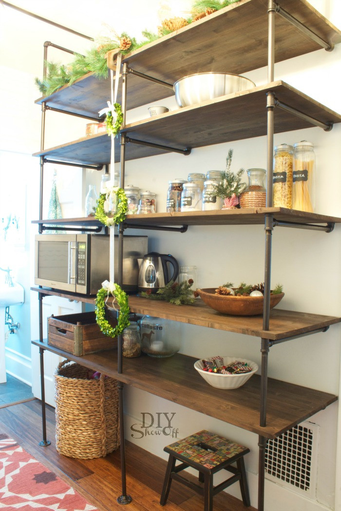 Best ideas about DIY Kitchen Shelf
. Save or Pin DIYShow f Christmas Home TourDIY Show f ™ – DIY Now.