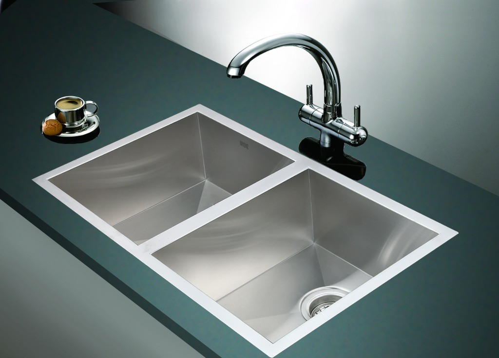 Best ideas about DIY Kitchen Sink
. Save or Pin 770x450mm Handmade Stainless Steel Undermount Topmount Now.