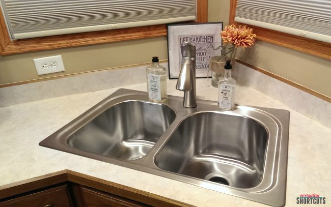 Best ideas about DIY Kitchen Sinks
. Save or Pin DIY Moen Kitchen Sink & Faucet Install Everyday Shortcuts Now.