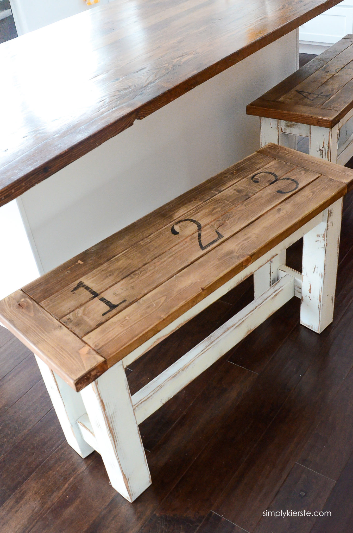 Best ideas about DIY Kitchen Table Bench
. Save or Pin DIY Kitchen Benches Simply Kierste Design Co Now.