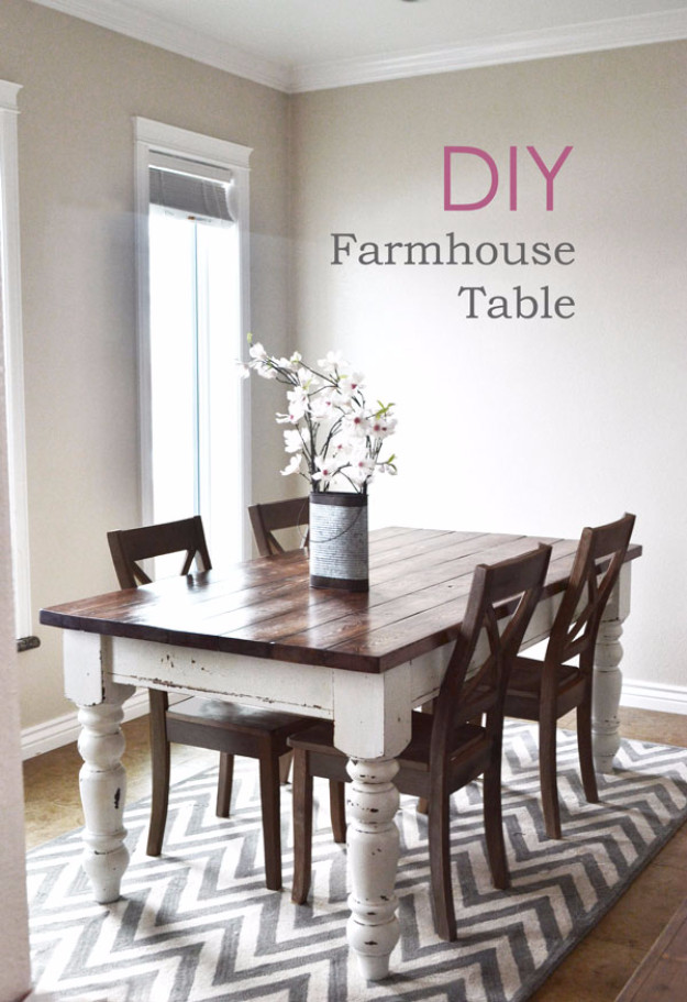 Best ideas about DIY Kitchen Table Ideas
. Save or Pin 38 DIY Dining Room Tables Now.