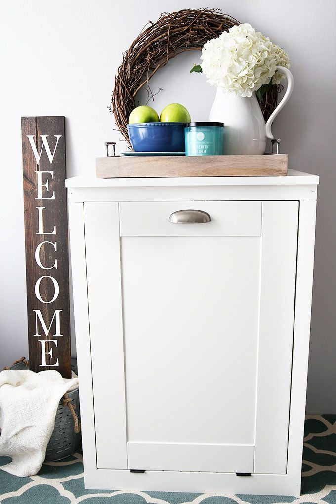 Best ideas about DIY Kitchen Trash Can
. Save or Pin How to Build a Custom Tilt Out Trash Cabinet Now.