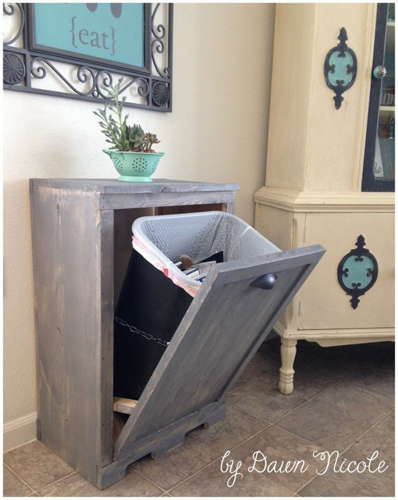 Best ideas about DIY Kitchen Trash Can
. Save or Pin How to Make Tilt Out Trash Bin DIY & Crafts Handimania Now.