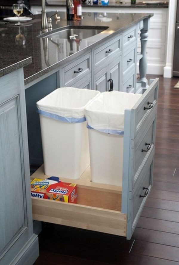 Best ideas about DIY Kitchen Trash Can
. Save or Pin 20 Best DIY Kitchen Upgrades Now.