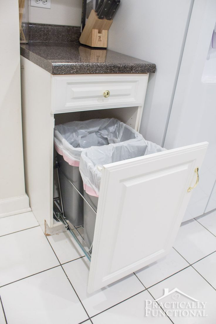 Best ideas about DIY Kitchen Trash Can
. Save or Pin DIY Pull Out Trash Cans in under an hour Now.