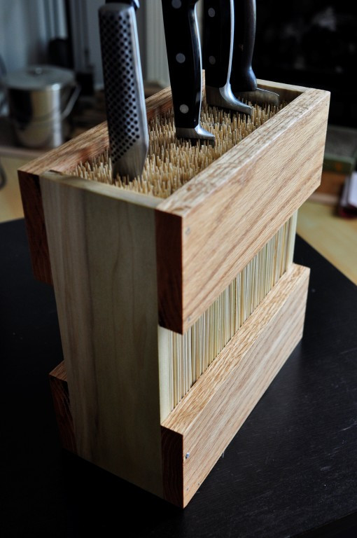 Best ideas about DIY Knife Block
. Save or Pin So I made one of those bamboo skewer knife blocks pics Now.