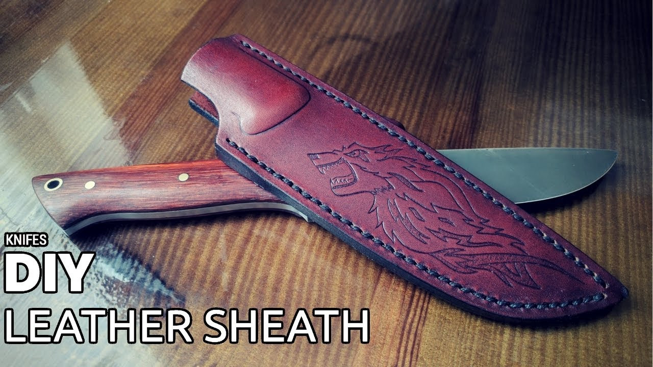 Best ideas about DIY Knife Sheath
. Save or Pin DIY leather knife sheath Now.