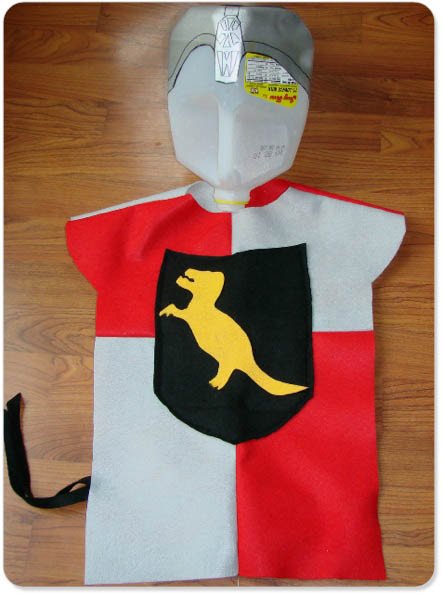 Best ideas about DIY Knight Costume
. Save or Pin halloween diy knight in shining milk jug Now.