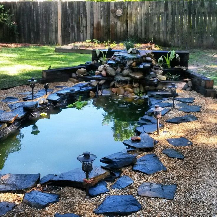 Best ideas about DIY Koi Pond
. Save or Pin DIY Koi pond and waterfall Koi ponds Pinterest Now.