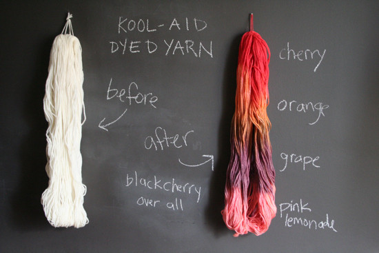 Best ideas about DIY Kool Aid Hair Dye
. Save or Pin DIY Kool Aid Dyed Yarn Now.