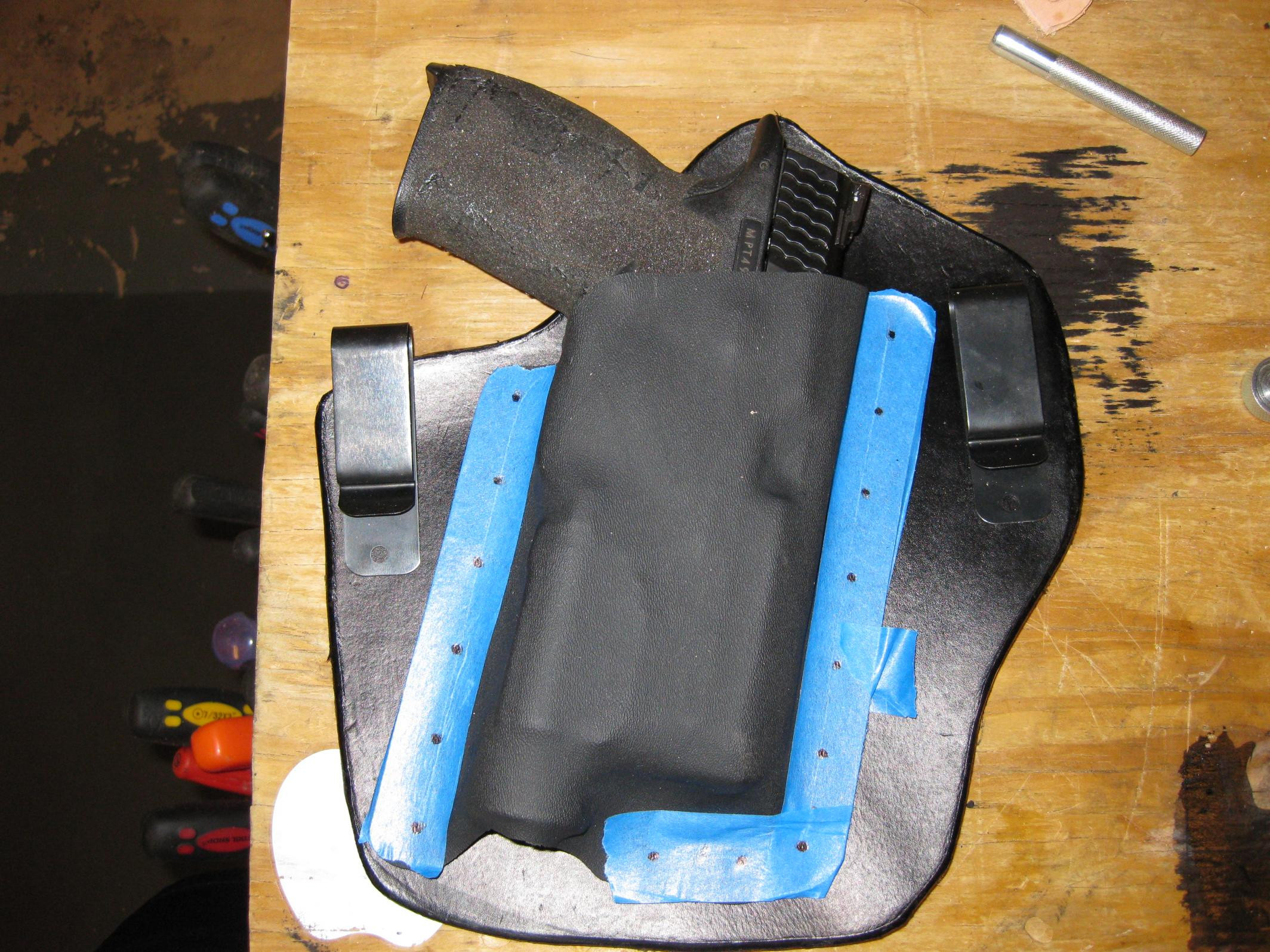 Best ideas about DIY Kydex Holster
. Save or Pin DIY IWB Kydex Leather Holster for S&W M&P with tactical Now.