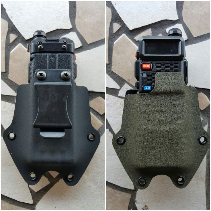 Best ideas about DIY Kydex Holster
. Save or Pin My DIY Kydex holster for Baofeng with extended battery Now.