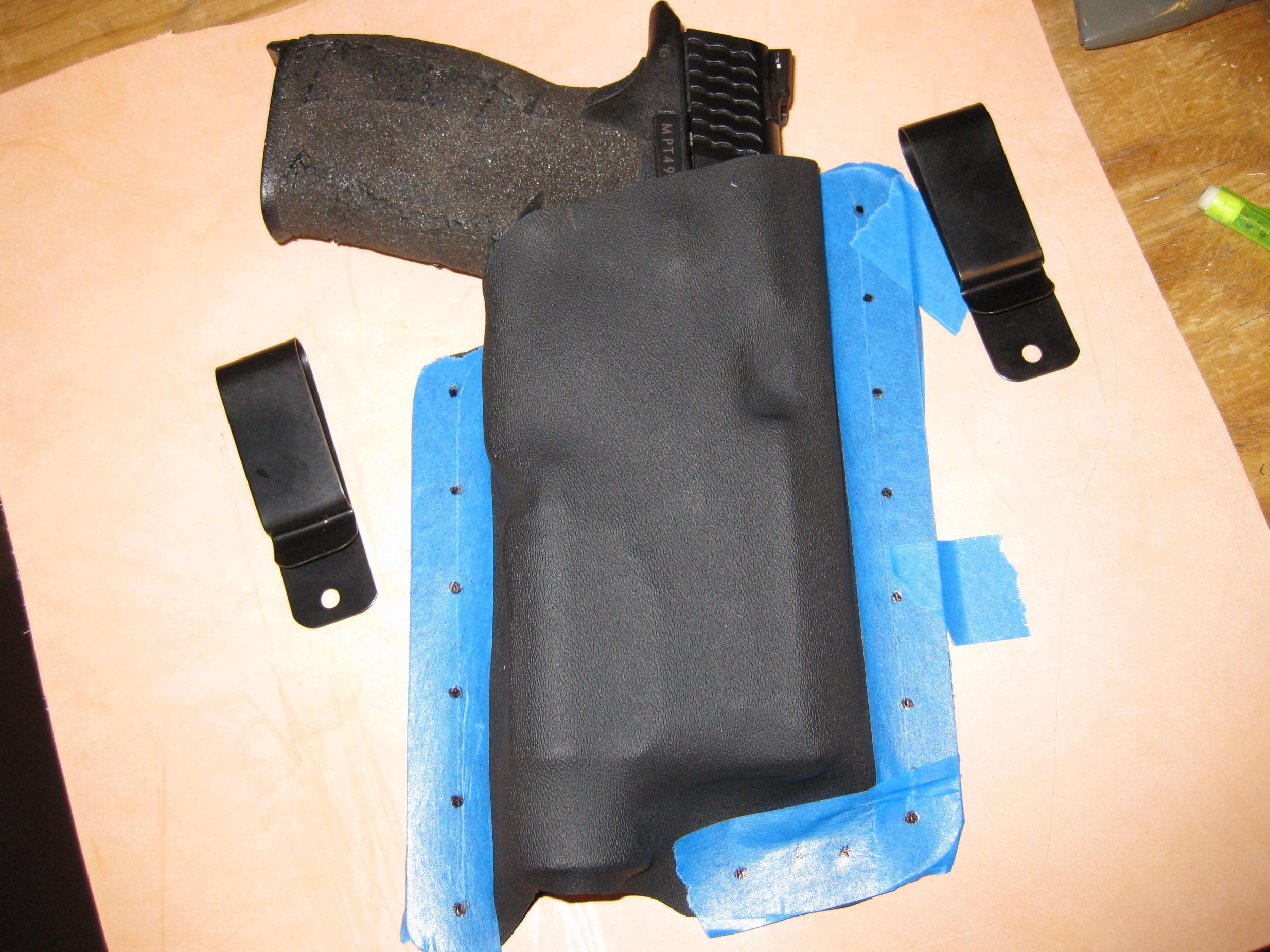 Best ideas about DIY Kydex Holster
. Save or Pin DIY IWB Kydex Leather Holster for S&W M&P with tactical Now.