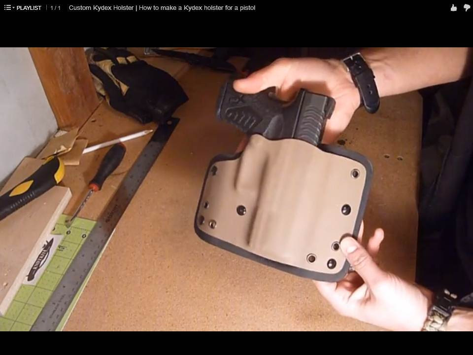 Best ideas about DIY Kydex Holster Kit
. Save or Pin How to make a Kydex holster for a gun DIY 4 Now.