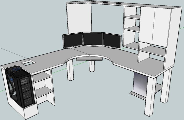 Best ideas about DIY L Shaped Desk Plans
. Save or Pin Blkfxx s puter Desk Build Home fice Now.