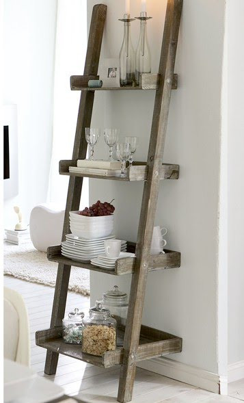 Best ideas about DIY Ladder Shelf
. Save or Pin DIY Project A Ladder Shelf Now.