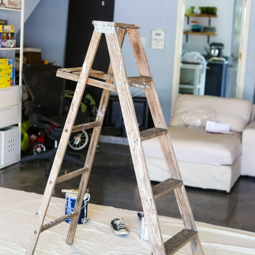 Best ideas about DIY Ladder Standoff
. Save or Pin DIY Ladder Plant Stand Now.