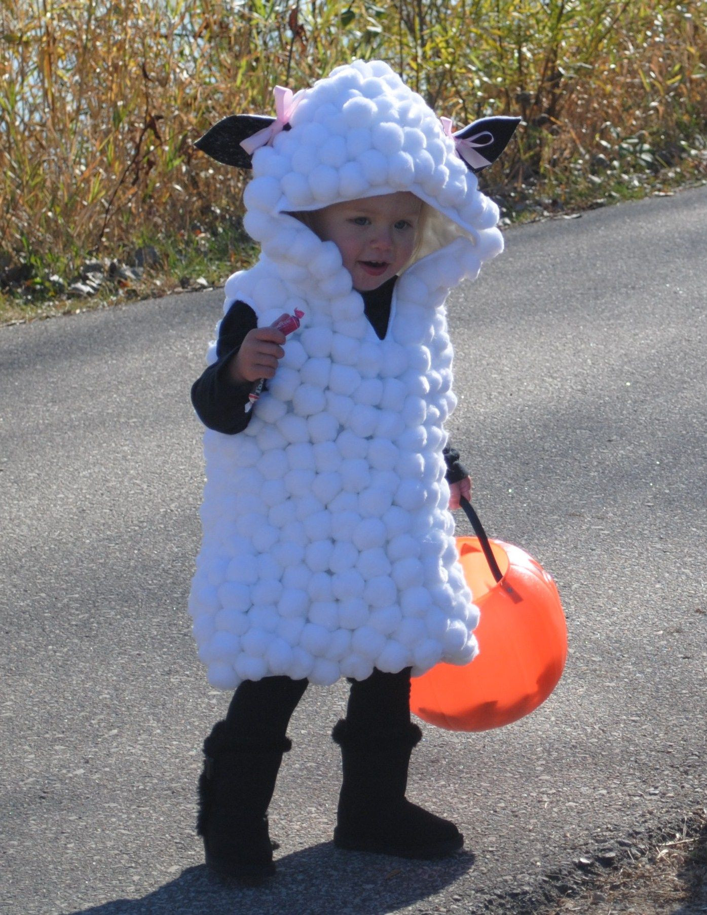 Best ideas about DIY Lamb Costume
. Save or Pin DIY Little Lamb Costume babies Now.