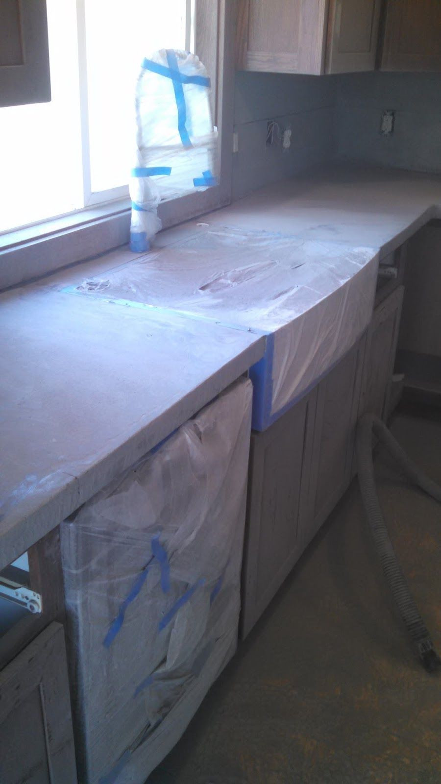 Best ideas about DIY Laminate Countertop
. Save or Pin DIY Concrete Counters Poured over Laminate Now.