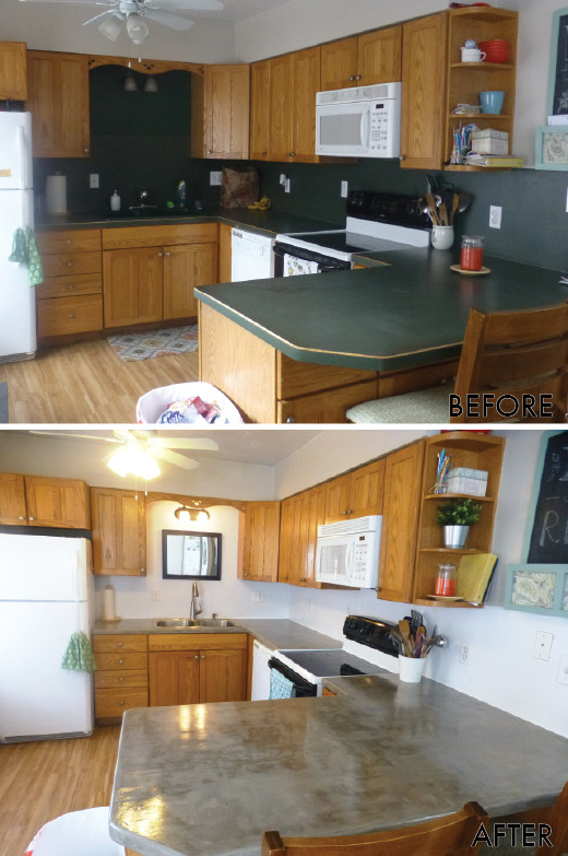 Best ideas about DIY Laminate Countertops
. Save or Pin Yay I Made It DIY Concrete Over Laminate Countertops Now.