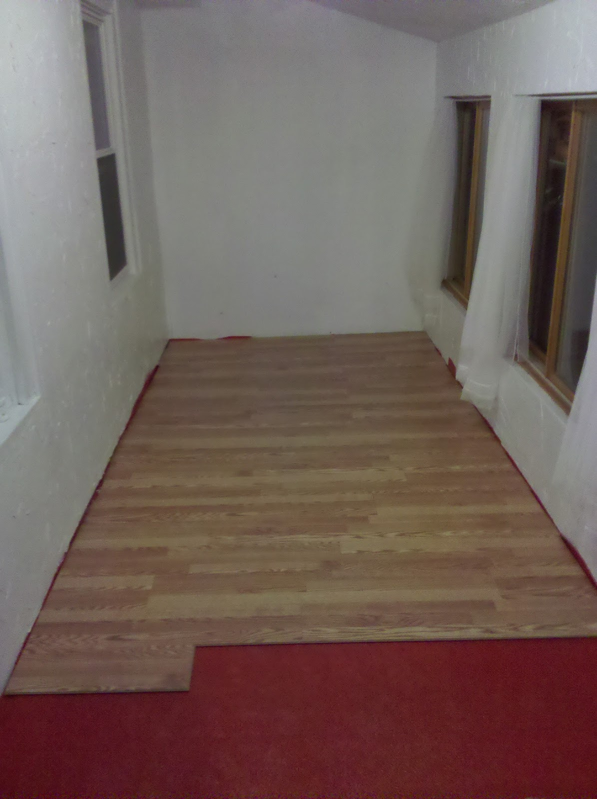 Best ideas about DIY Laminate Flooring
. Save or Pin Hammers and High Heels Spare Room Flooring is Done DIY Now.