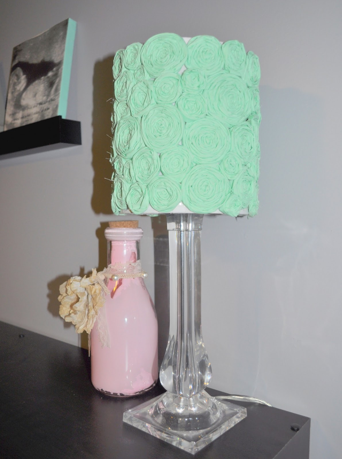 Best ideas about DIY Lamp Shade
. Save or Pin for Lauren and Lauren DIY Flower Lamp Shade Now.
