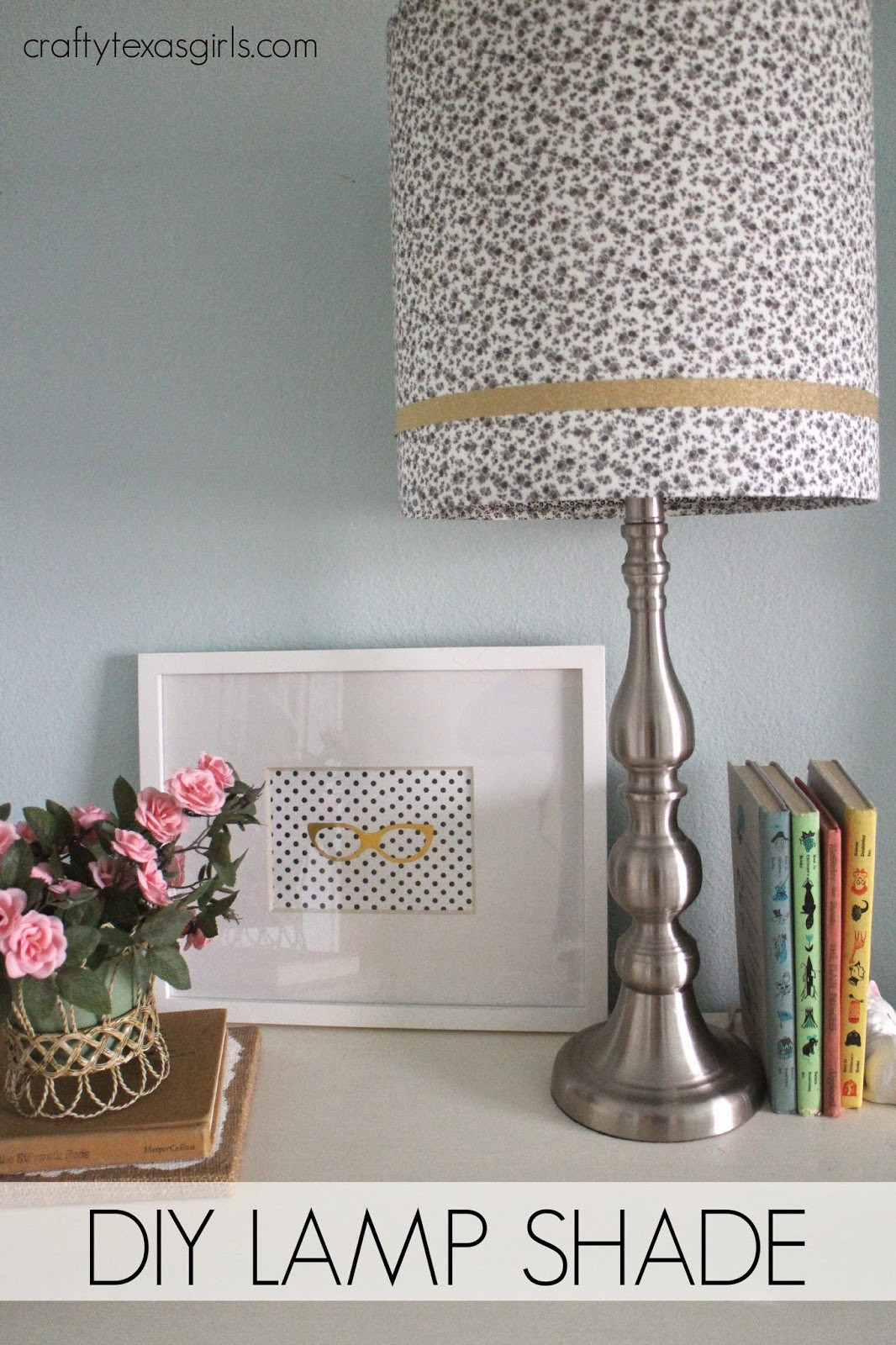 Best ideas about DIY Lamp Shade
. Save or Pin Crafty Texas Girls DIY Floral Lampshade Now.