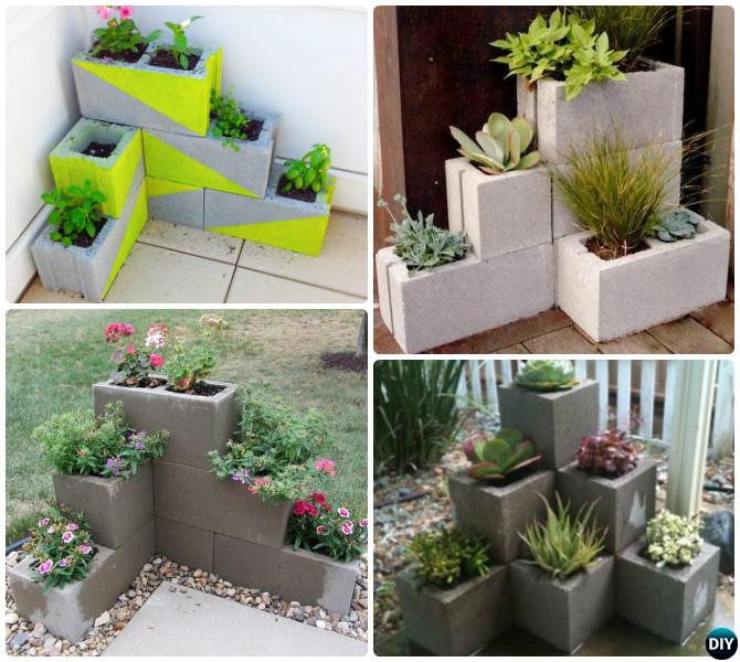 Best ideas about DIY Landscaping Ideas
. Save or Pin DIY Cinder Block Garden Projects Instructions Now.