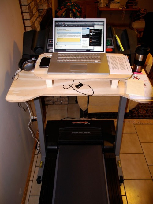 Best ideas about DIY Laptop Desk
. Save or Pin DIY Laptop Desk To Use A Treadmill Shelterness Now.