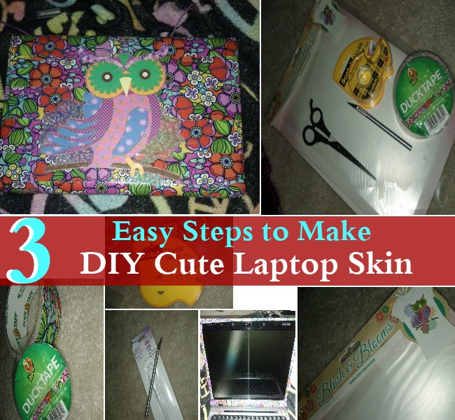 Best ideas about DIY Laptop Skin
. Save or Pin 3 Easy Steps to Make DIY Cute Laptop Skin Now.