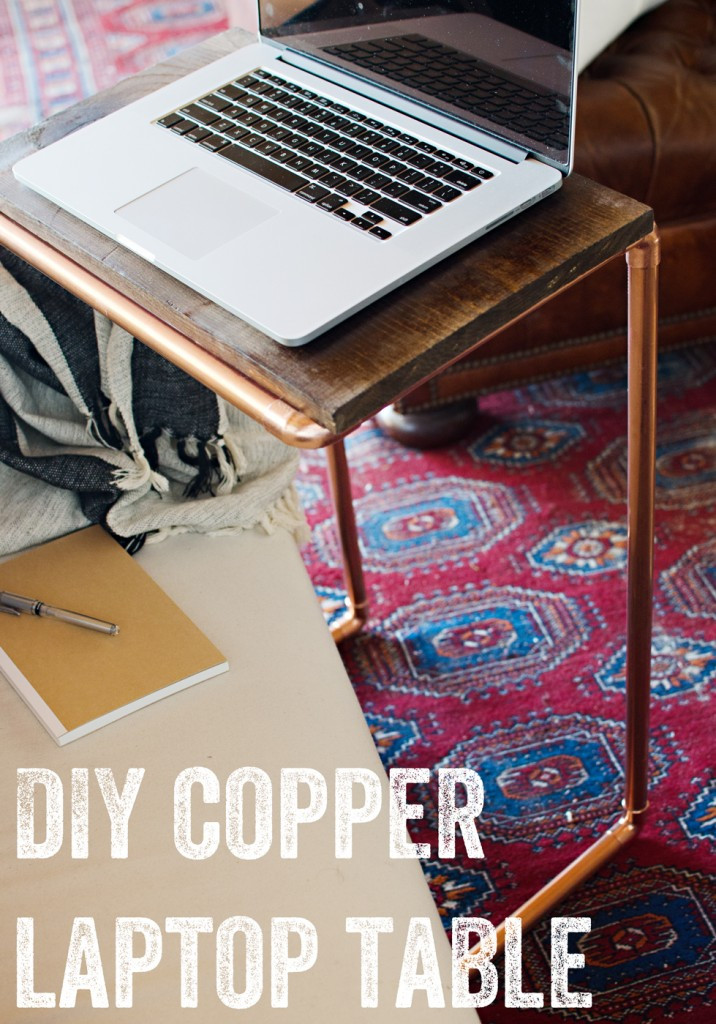 Best ideas about DIY Laptop Table
. Save or Pin DIY Copper Laptop Table House of Jade Interiors Blog Now.