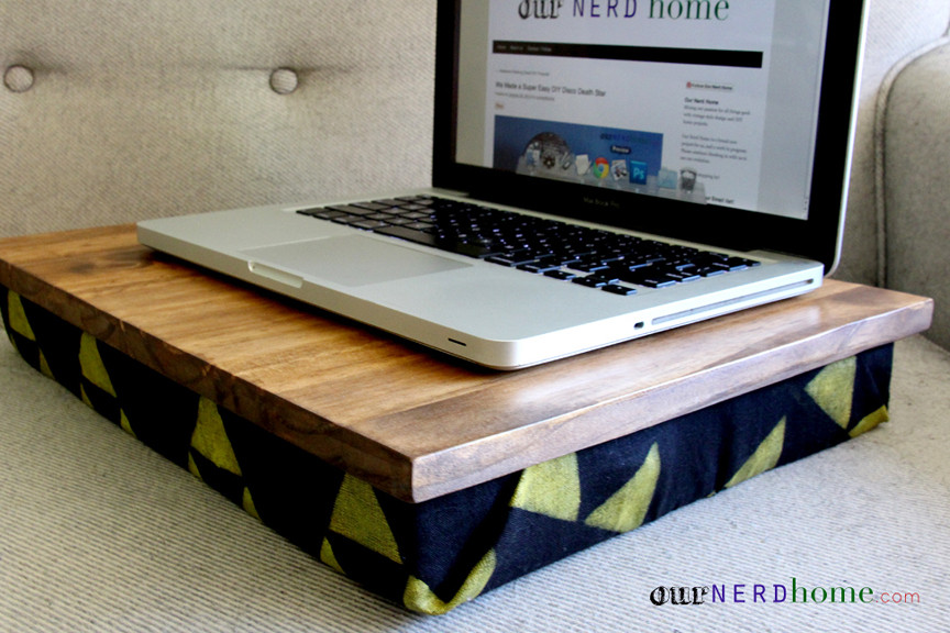 Best ideas about DIY Laptop Table
. Save or Pin DIY Lap Desk with Hand Stamped Legend of Zelda Fabric DIY Now.