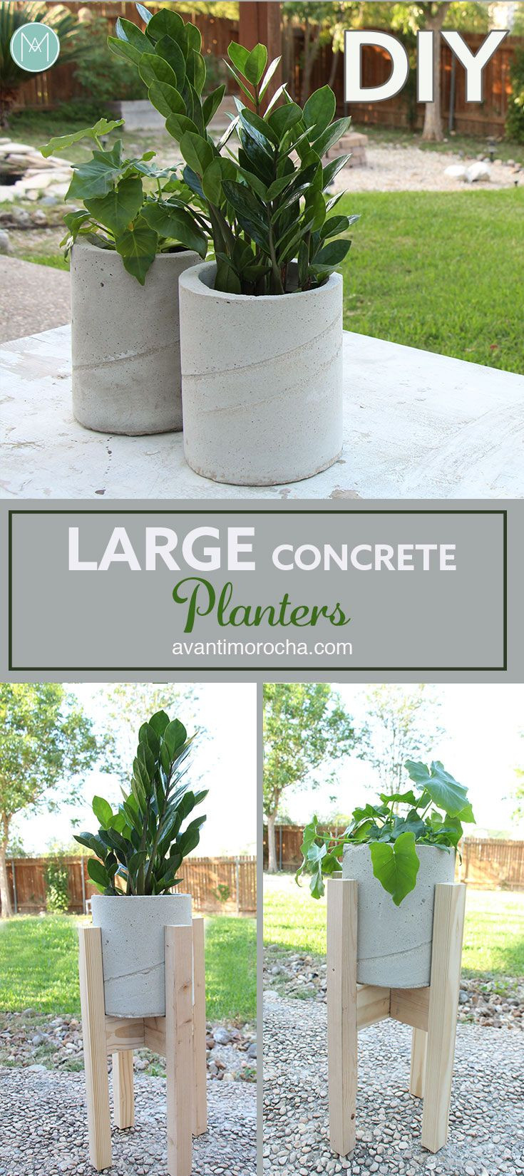 Best ideas about DIY Large Concrete Planters
. Save or Pin Best 25 Diy concrete planters ideas on Pinterest Now.
