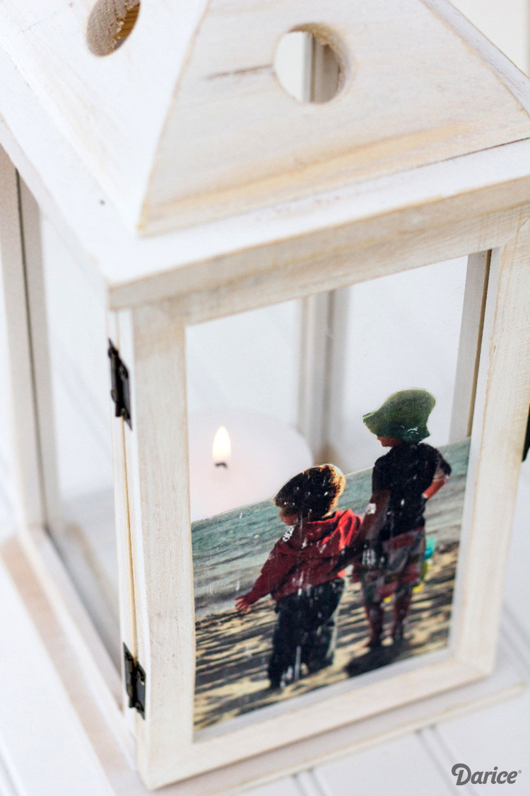 Best ideas about DIY Large Picture Frame
. Save or Pin DIY Picture Frame Idea Unique Lantern Frame Darice Now.