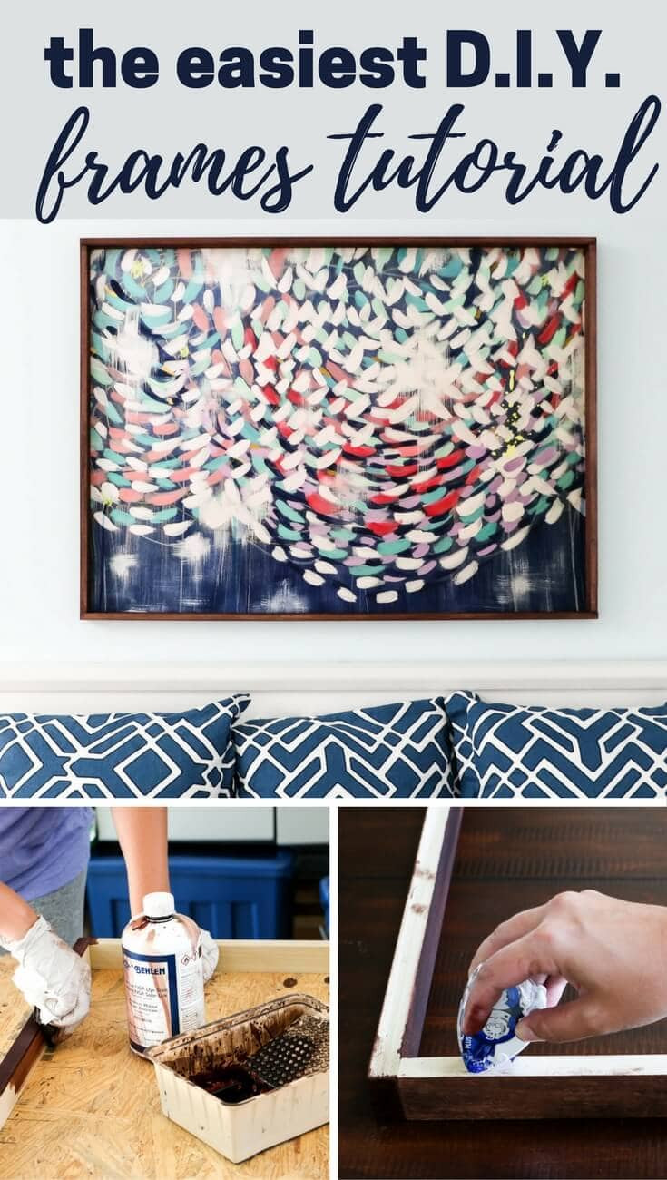 Best ideas about DIY Large Picture Frame
. Save or Pin How to Make a Picture Frame for LARGE Prints Now.