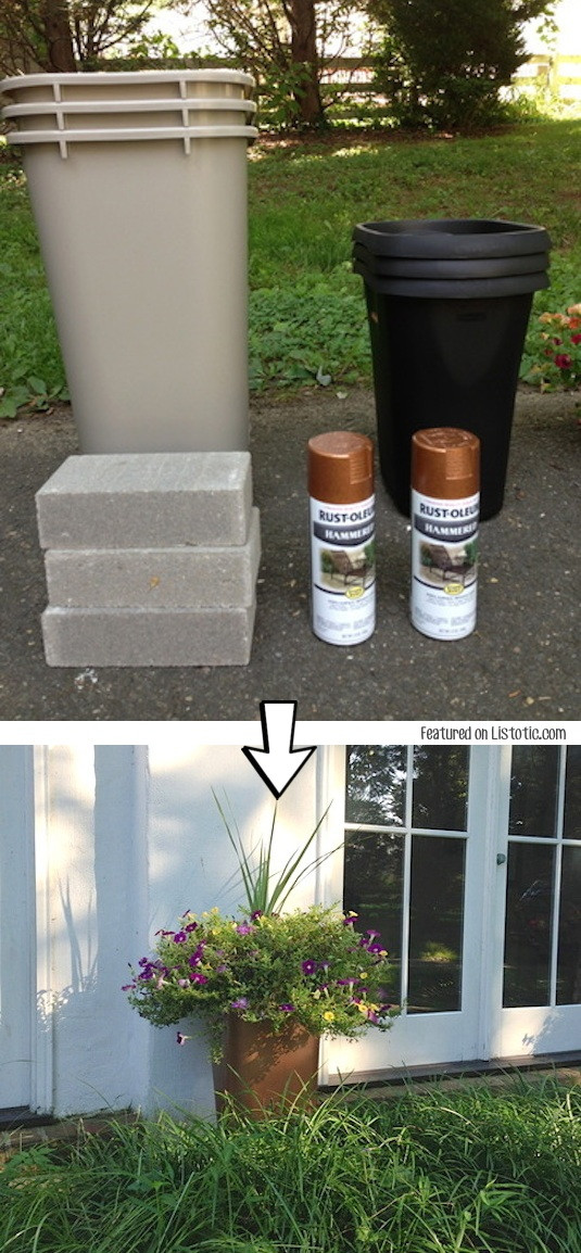 Best ideas about DIY Large Planters
. Save or Pin 29 Amazing Spray Painting Ideas to Redecorate Your Home Now.