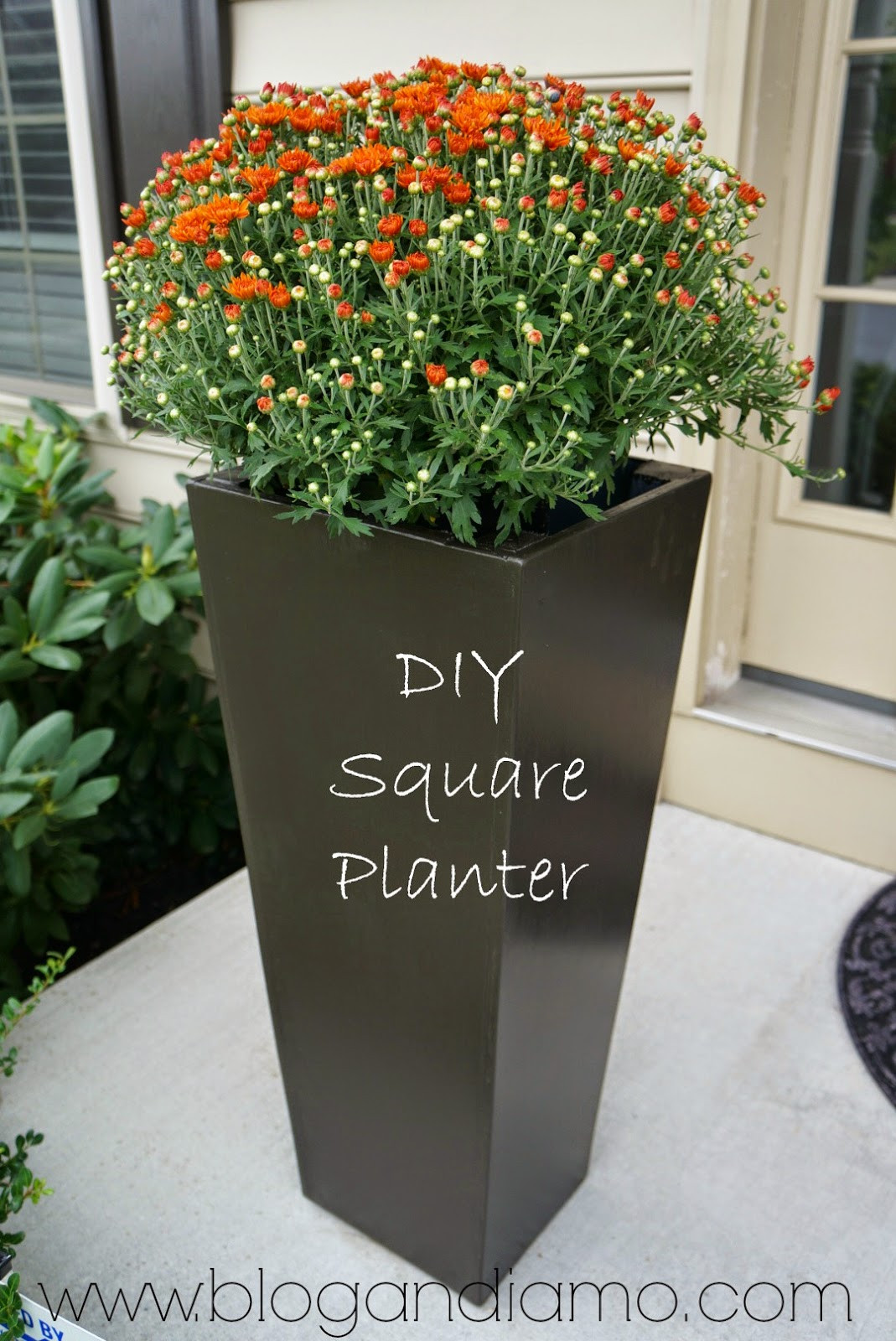 Best ideas about DIY Large Planters
. Save or Pin tall square planters Now.